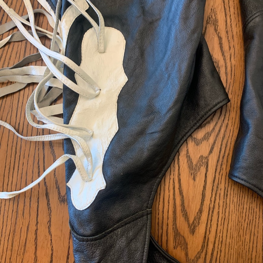 Jagermeister Black Leather Pants - Picture 10 of 16